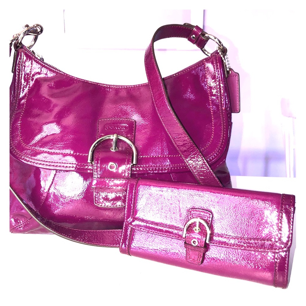 Coach purse and wallet